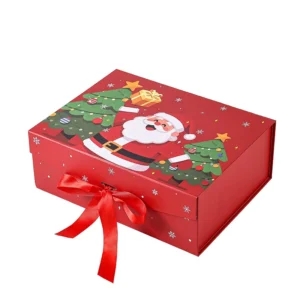Premium Foldable Christmas Gift Box | One-Piece Holiday Gift Packaging
